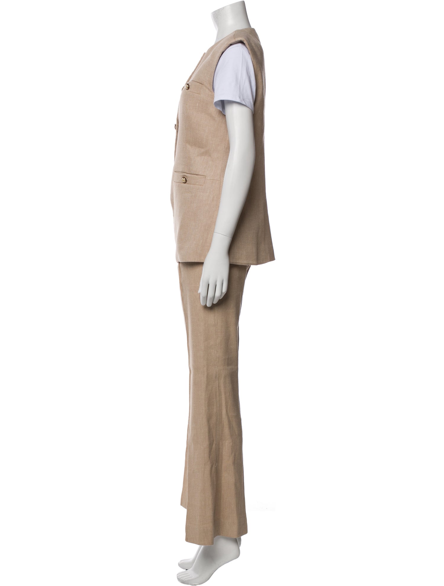 Veronica Beard Linen Pant Set
