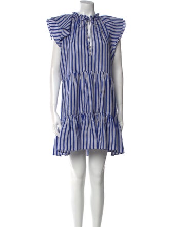 Veronica Beard Linen Mini Dress