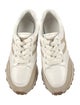 Veronica Beard Leather Colorblock Pattern Sneakers
