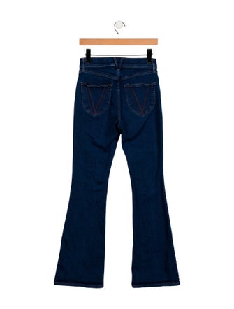 Veronica Beard Mid-Rise Wide Leg Jeans