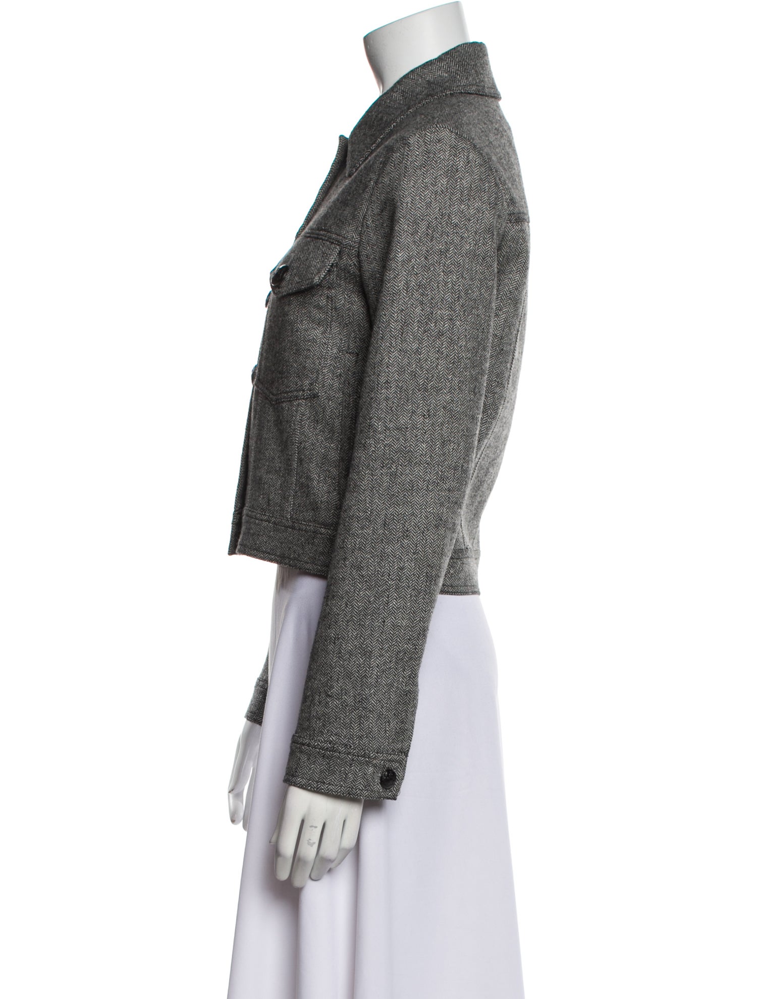 Veronica Beard Tweed Pattern Blazer