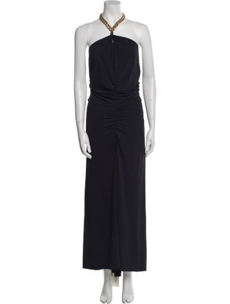Veronica Beard Halterneck Midi Length Dress