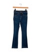 Veronica Beard Mid-Rise Straight Leg Jeans