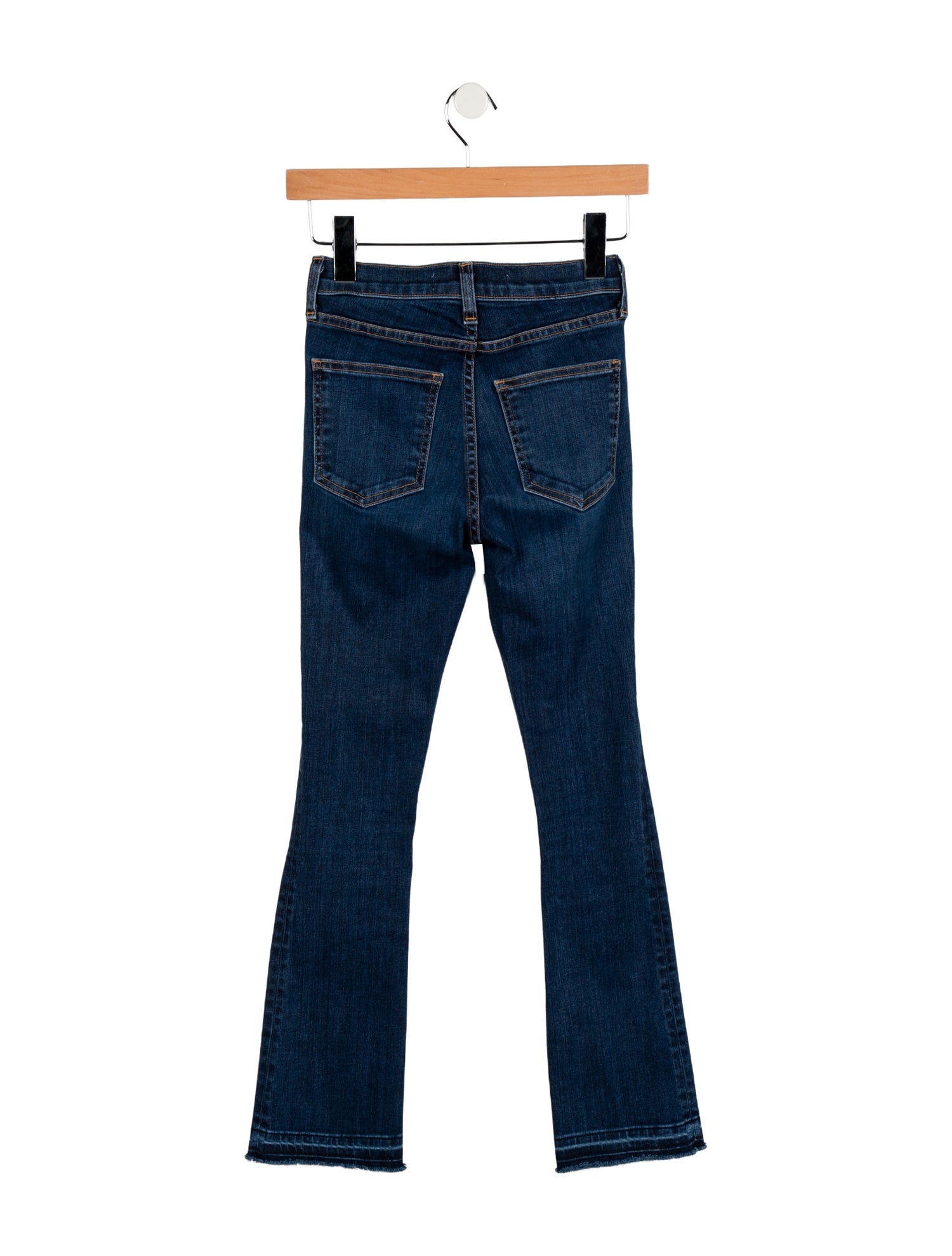 Veronica Beard Mid-Rise Straight Leg Jeans