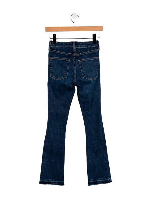 Veronica Beard Mid-Rise Straight Leg Jeans