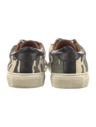 Veronica Beard Canvas Printed Sneakers