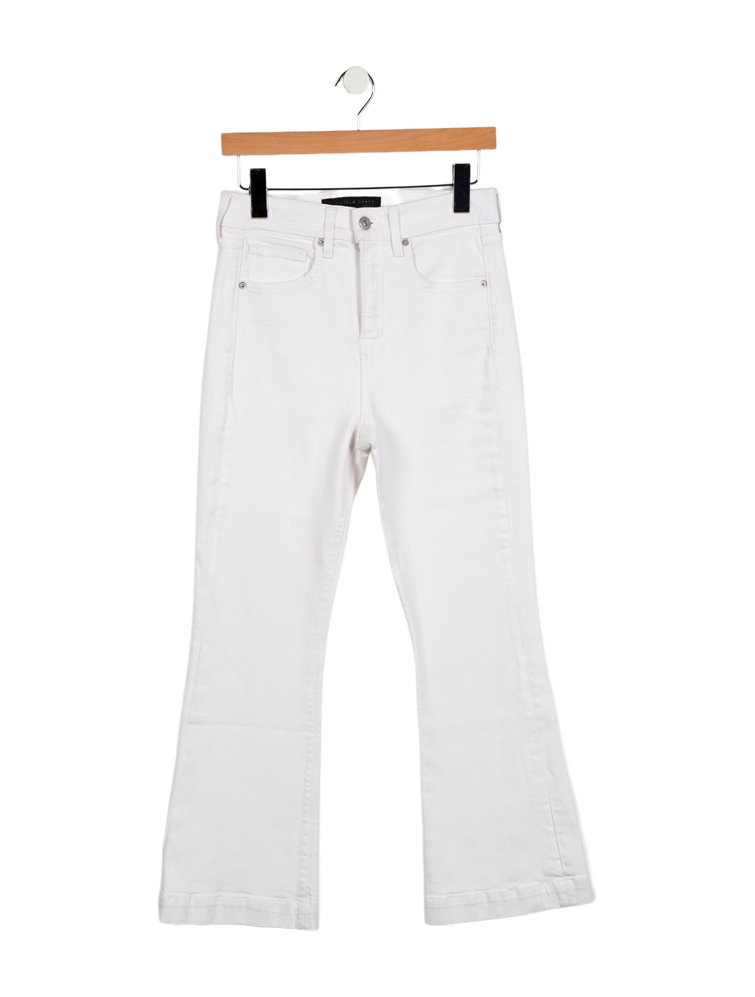 Veronica Beard High-Rise Wide Leg Jeans