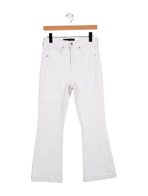 Veronica Beard High-Rise Wide Leg Jeans