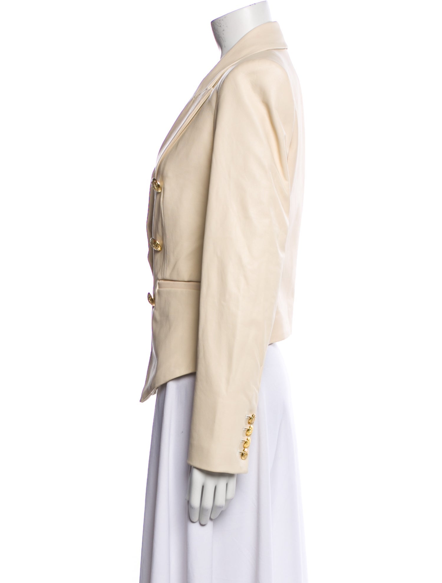 Veronica Beard Leather Blazer