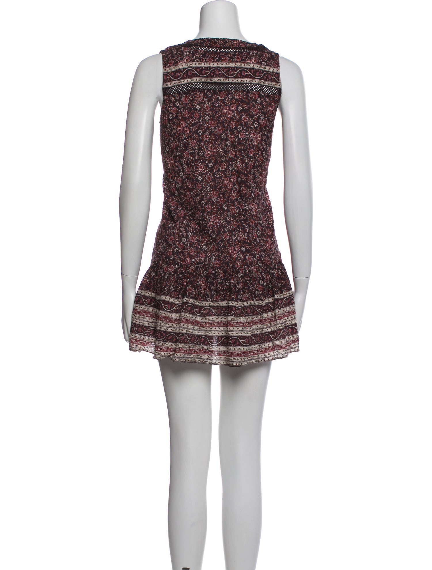 Veronica Beard Printed Mini Dress