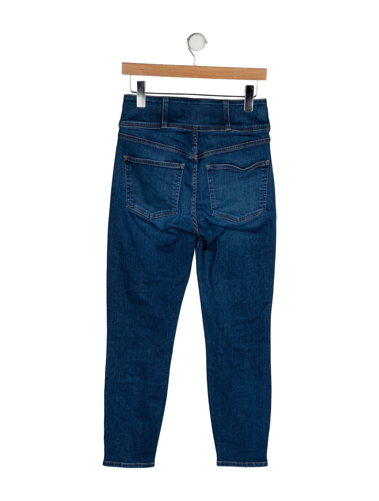 Veronica Beard Mid-Rise Skinny Leg Jeans