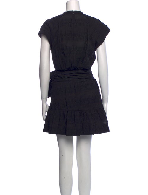 Veronica Beard V-Neck Mini Dress