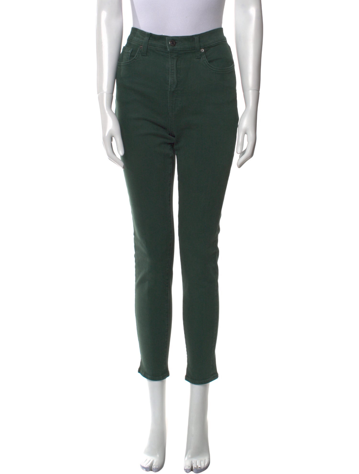 Veronica Beard Mid-Rise Skinny Leg Jeans