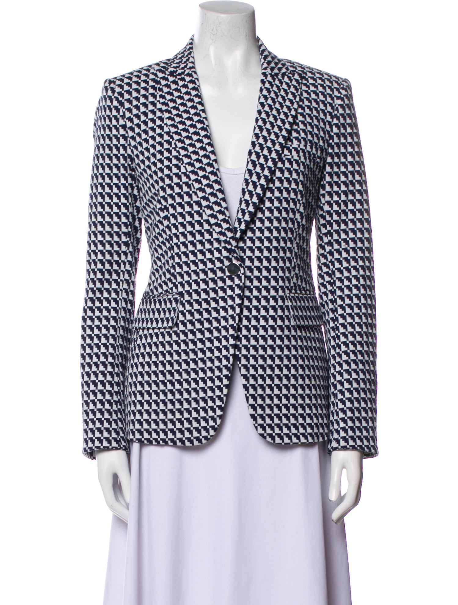 Veronica Beard Printed Blazer