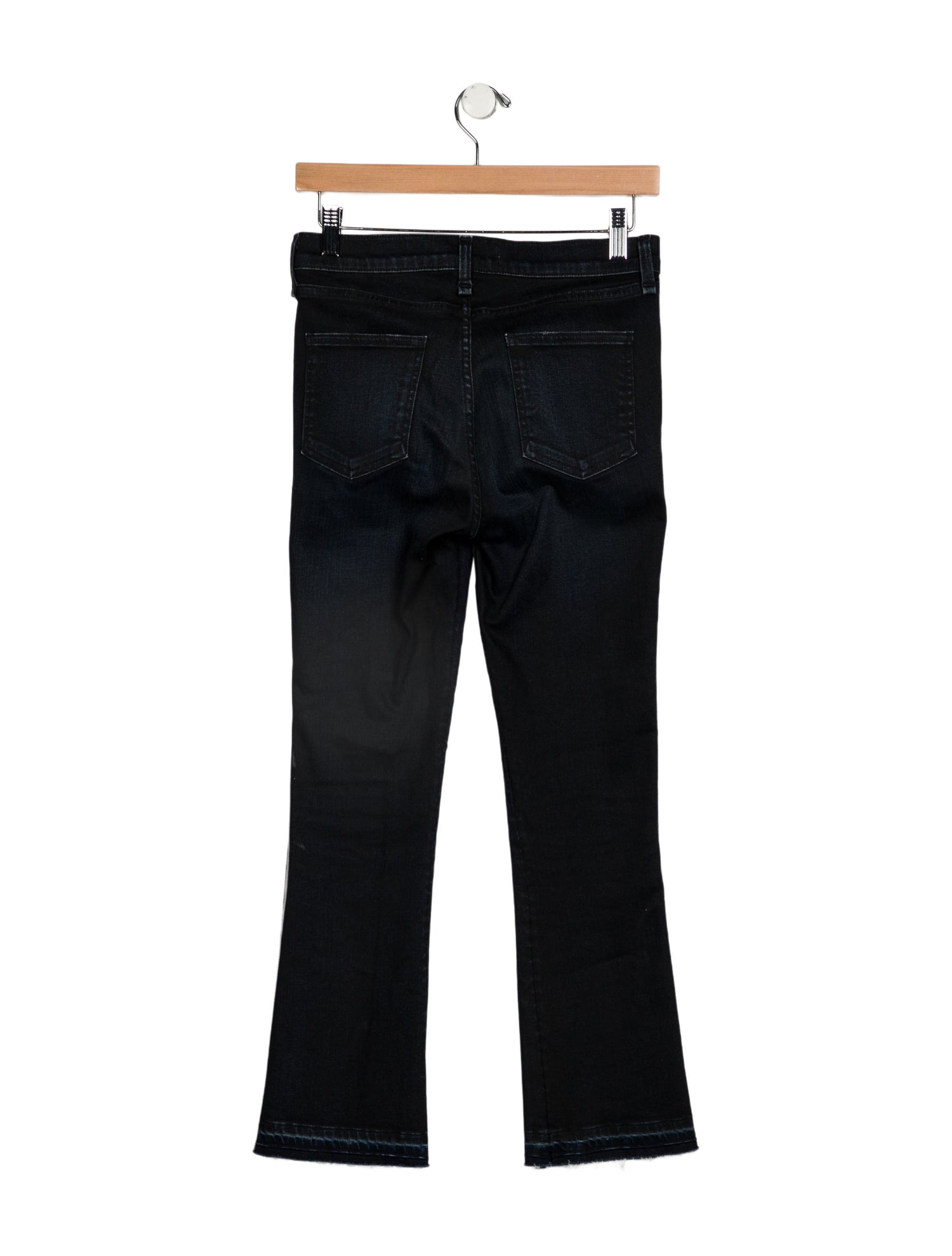 Veronica Beard Mid-Rise Straight Leg Jeans