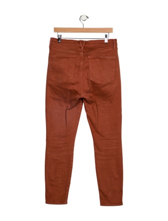 Veronica Beard High-Rise Skinny Leg Jeans