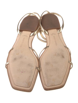 Veronica Beard Leather Gladiator Sandals