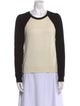 Veronica Beard Cashmere Colorblock Pattern Sweater