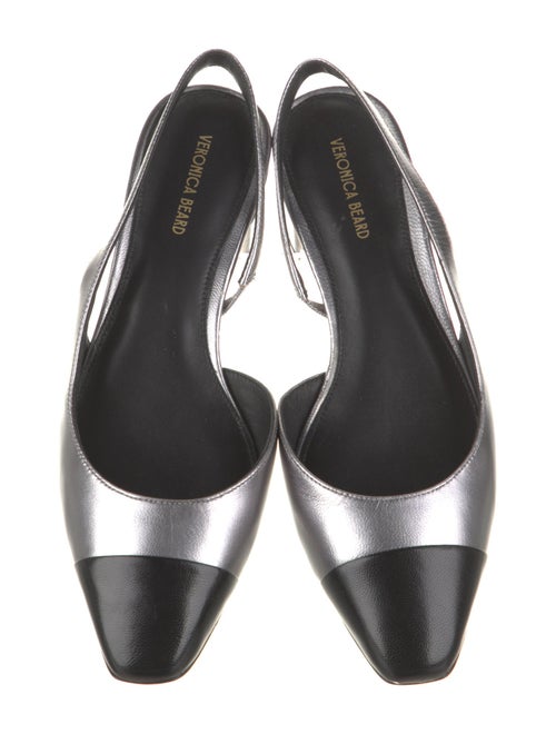 Veronica Beard Leather Slingback Pumps