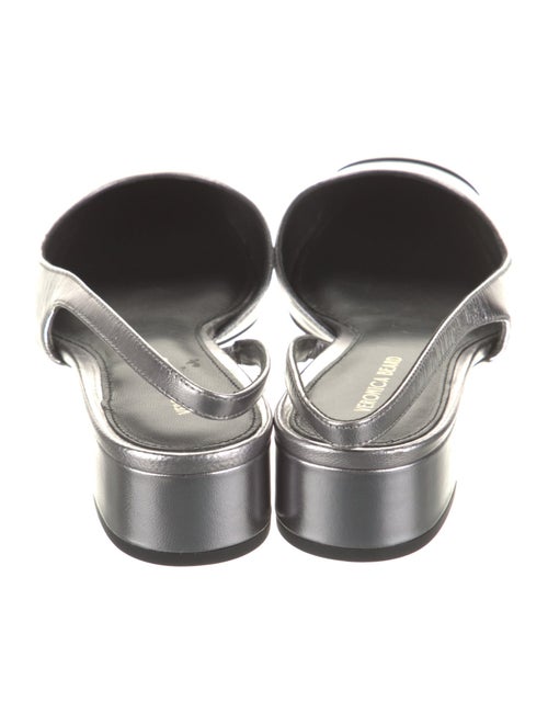 Veronica Beard Leather Slingback Pumps