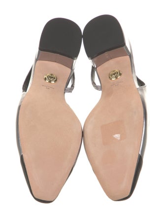 Veronica Beard Leather Slingback Pumps