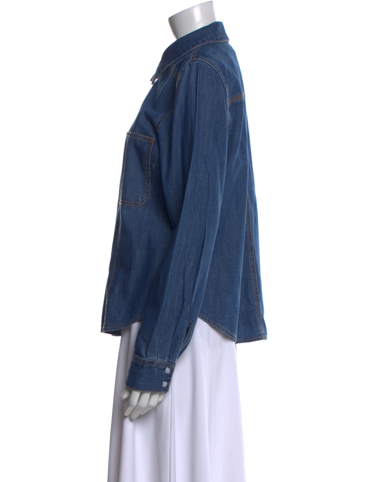 Veronica Beard Long Sleeve Button-Up Top w/ Tags