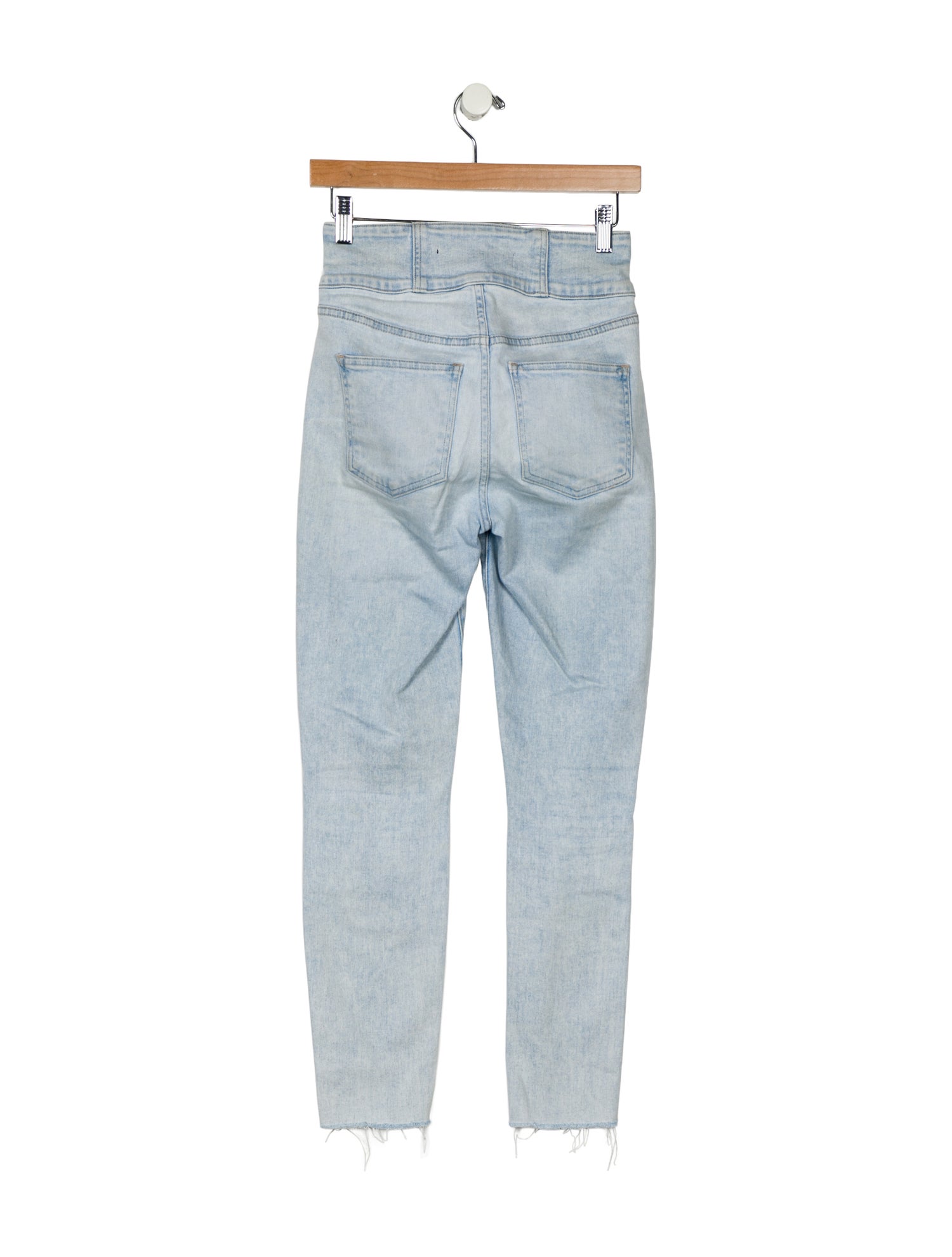 Veronica Beard High-Rise Skinny Leg Jeans