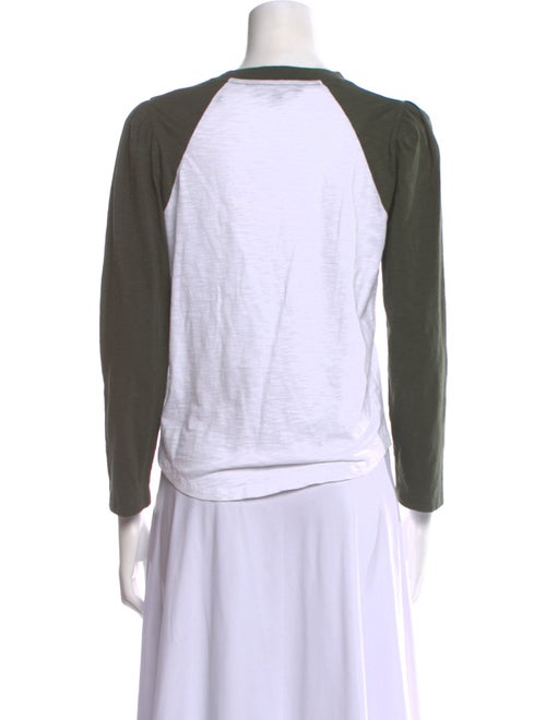 Veronica Beard Graphic Print Crew Neck Sweatshirt