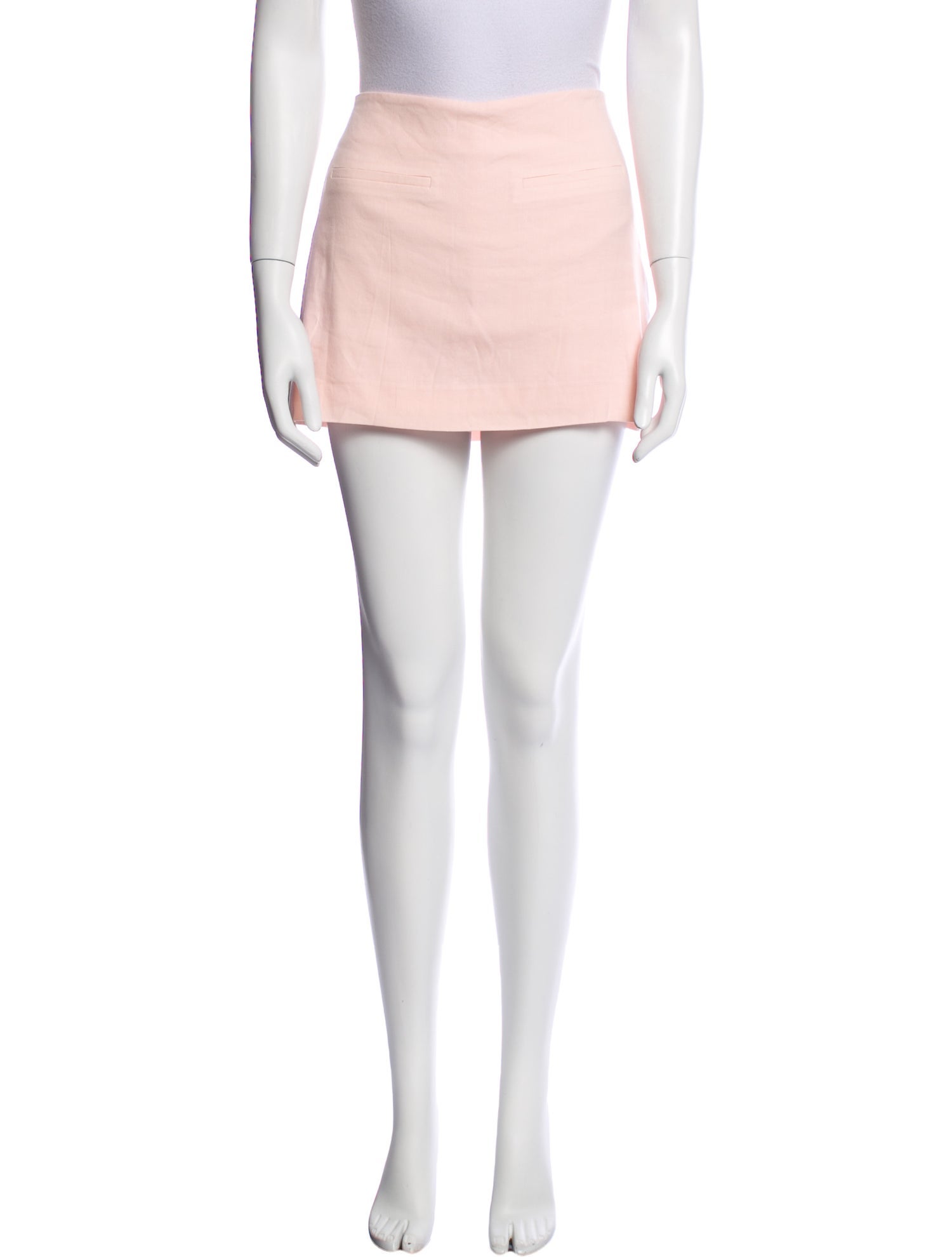 Veronica Beard Linen Mini Skirt