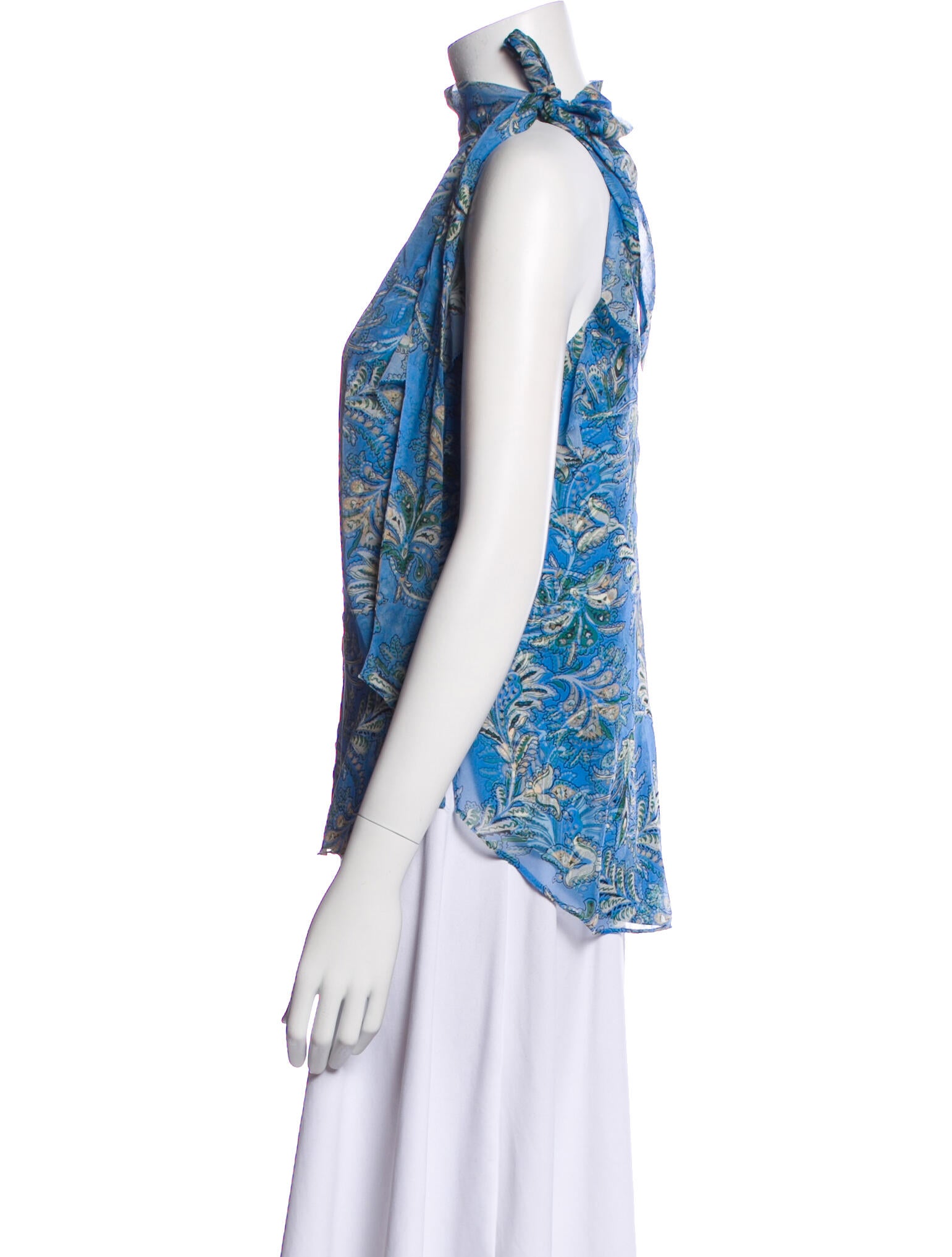 Veronica Beard Silk Printed Blouse