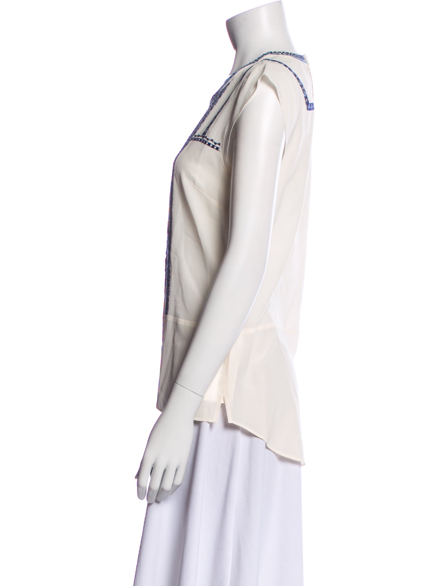 Veronica Beard Silk Printed Top