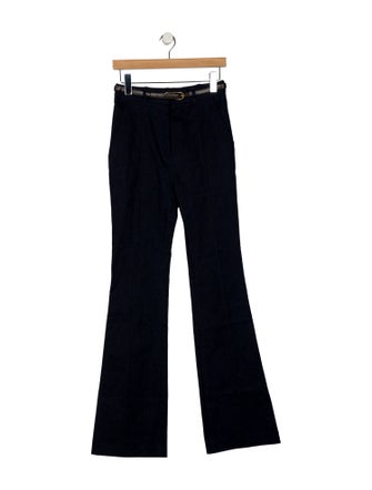 Veronica Beard High-Rise Wide Leg Jeans