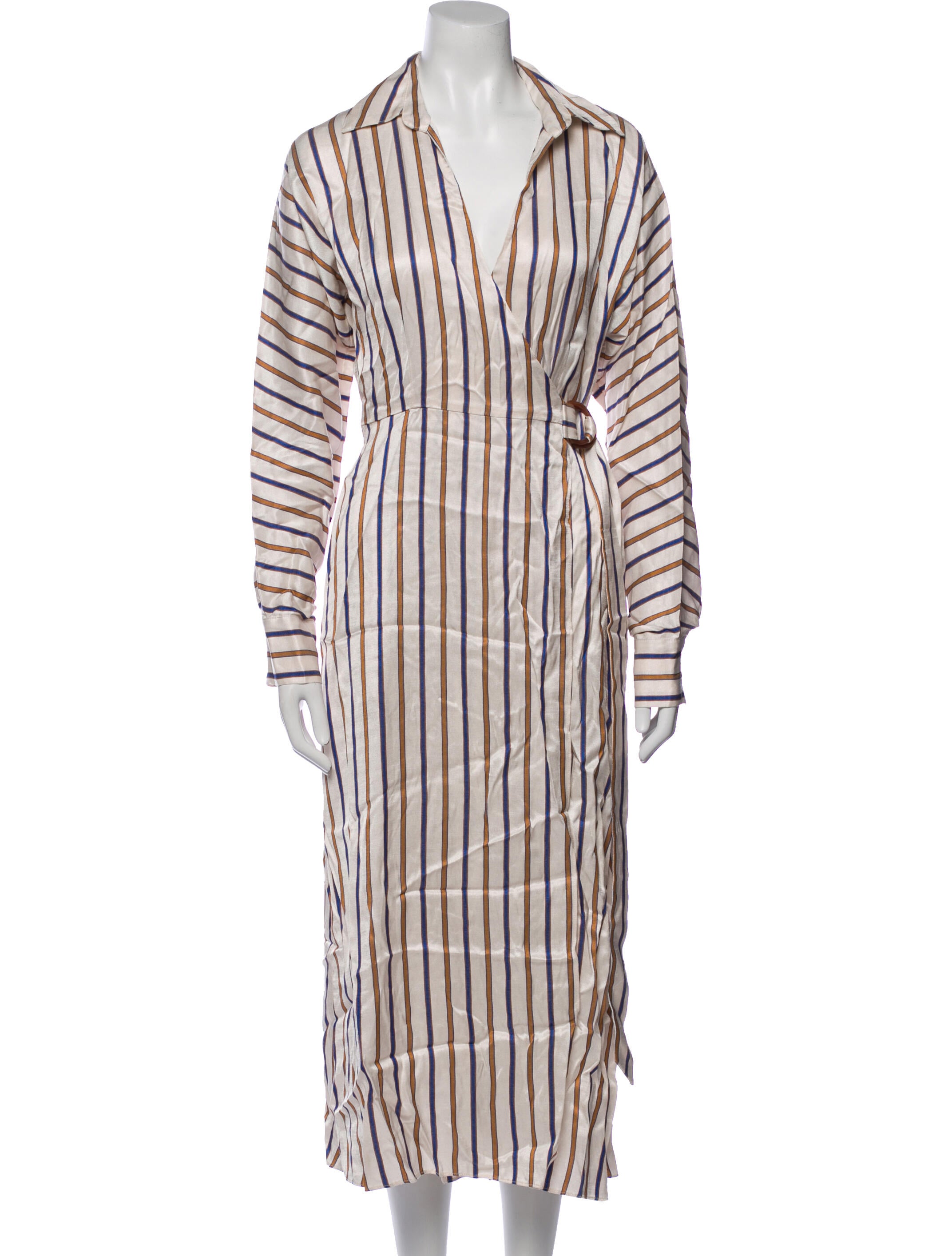 Veronica Beard Striped Midi Length Dress w/ Tags