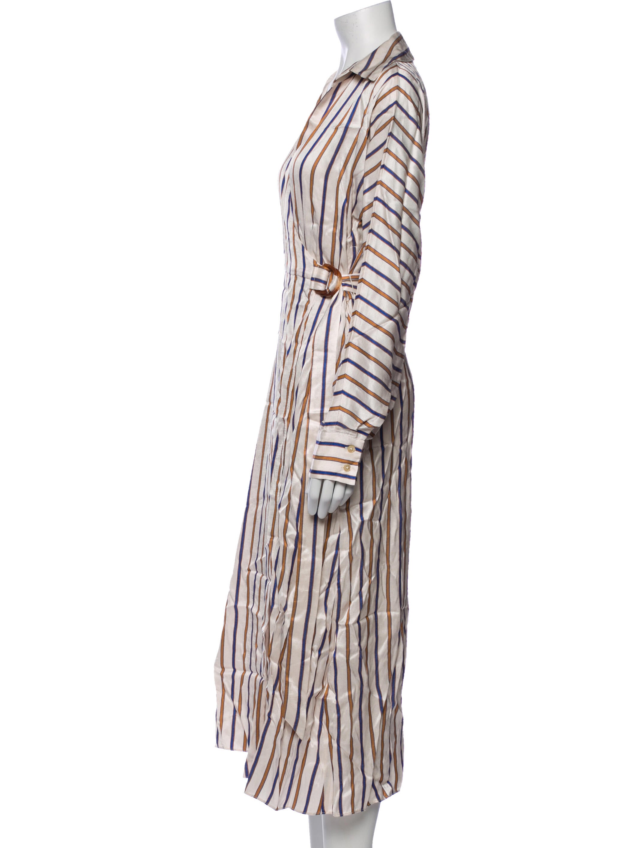 Veronica Beard Striped Midi Length Dress w/ Tags