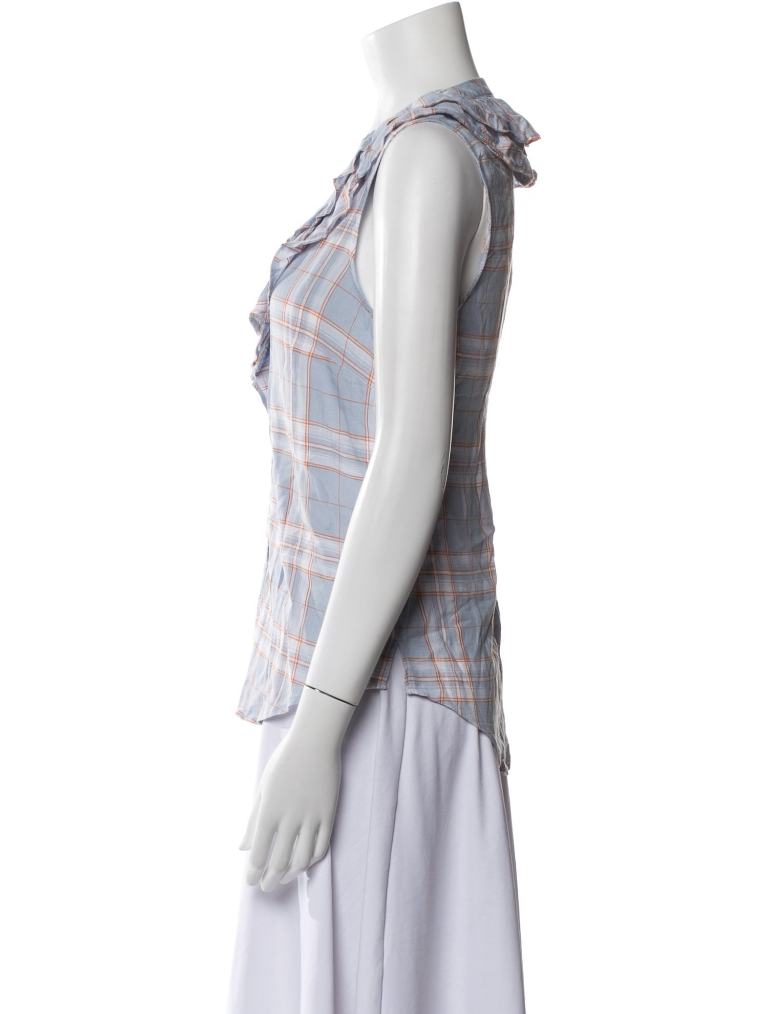 Veronica Beard Printed Sleeveless Blouse w/ Tags
