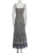 Veronica Beard Printed Long Dress