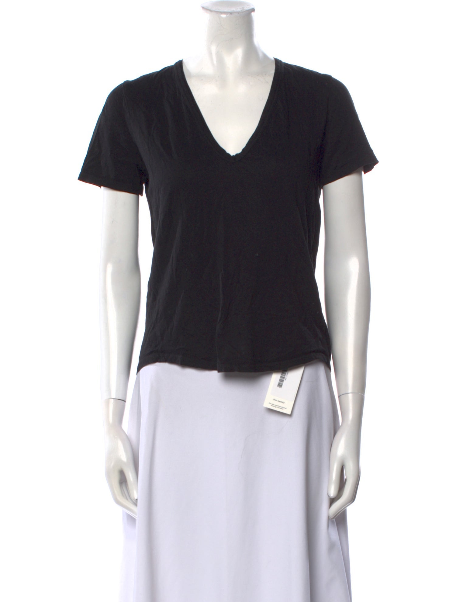 Veronica Beard V-Neck Short Sleeve T-Shirt