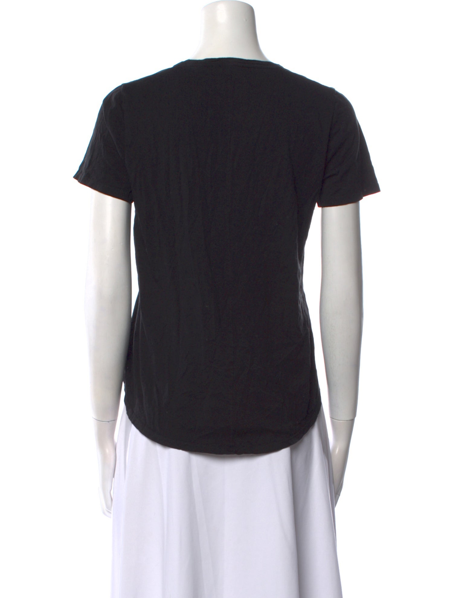 Veronica Beard V-Neck Short Sleeve T-Shirt