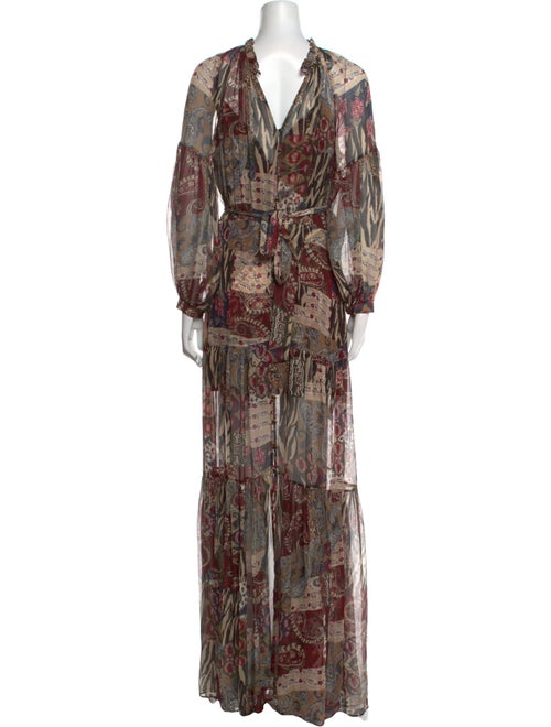 Veronica Beard Silk Long Dress