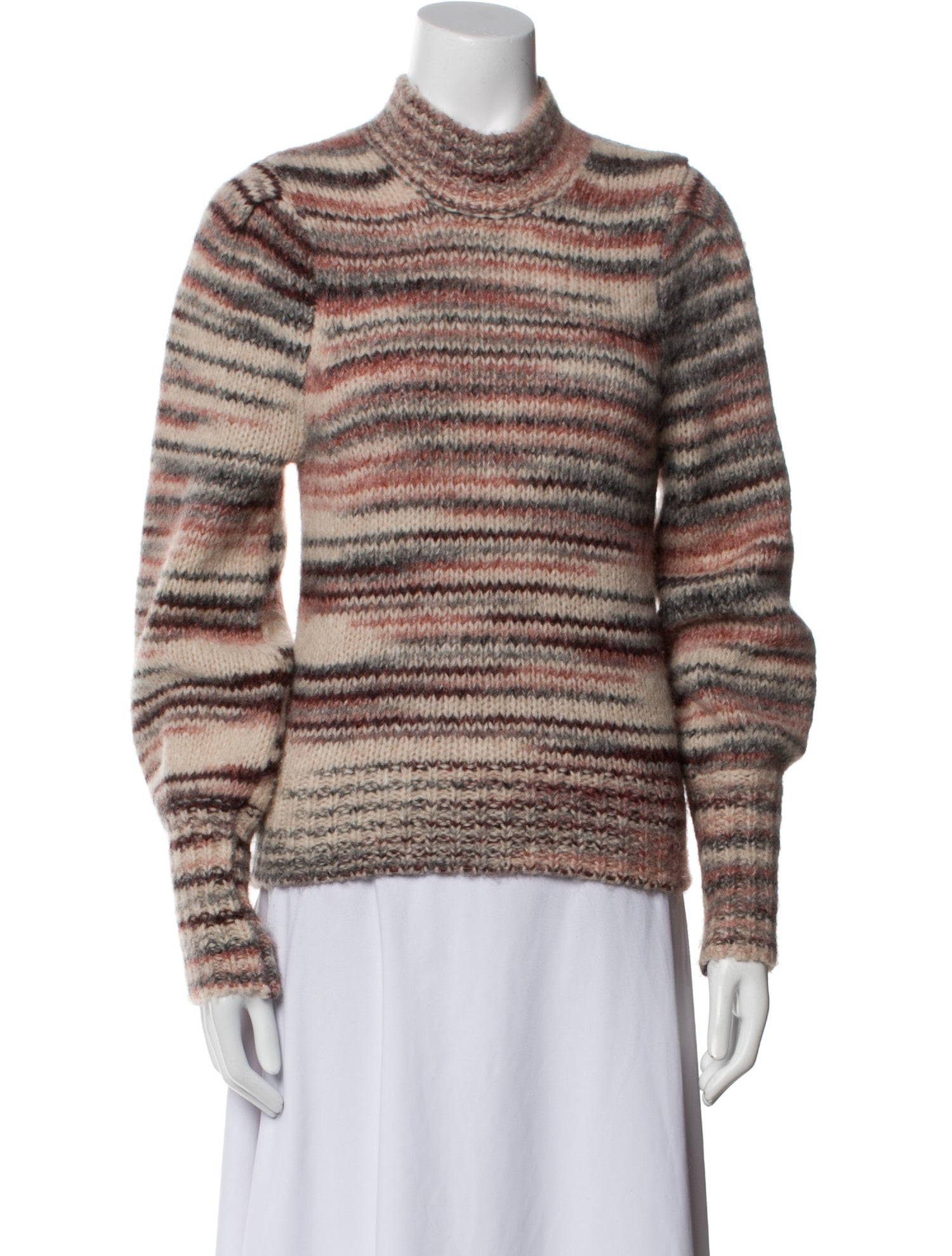 Veronica Beard Alpaca Striped Sweater