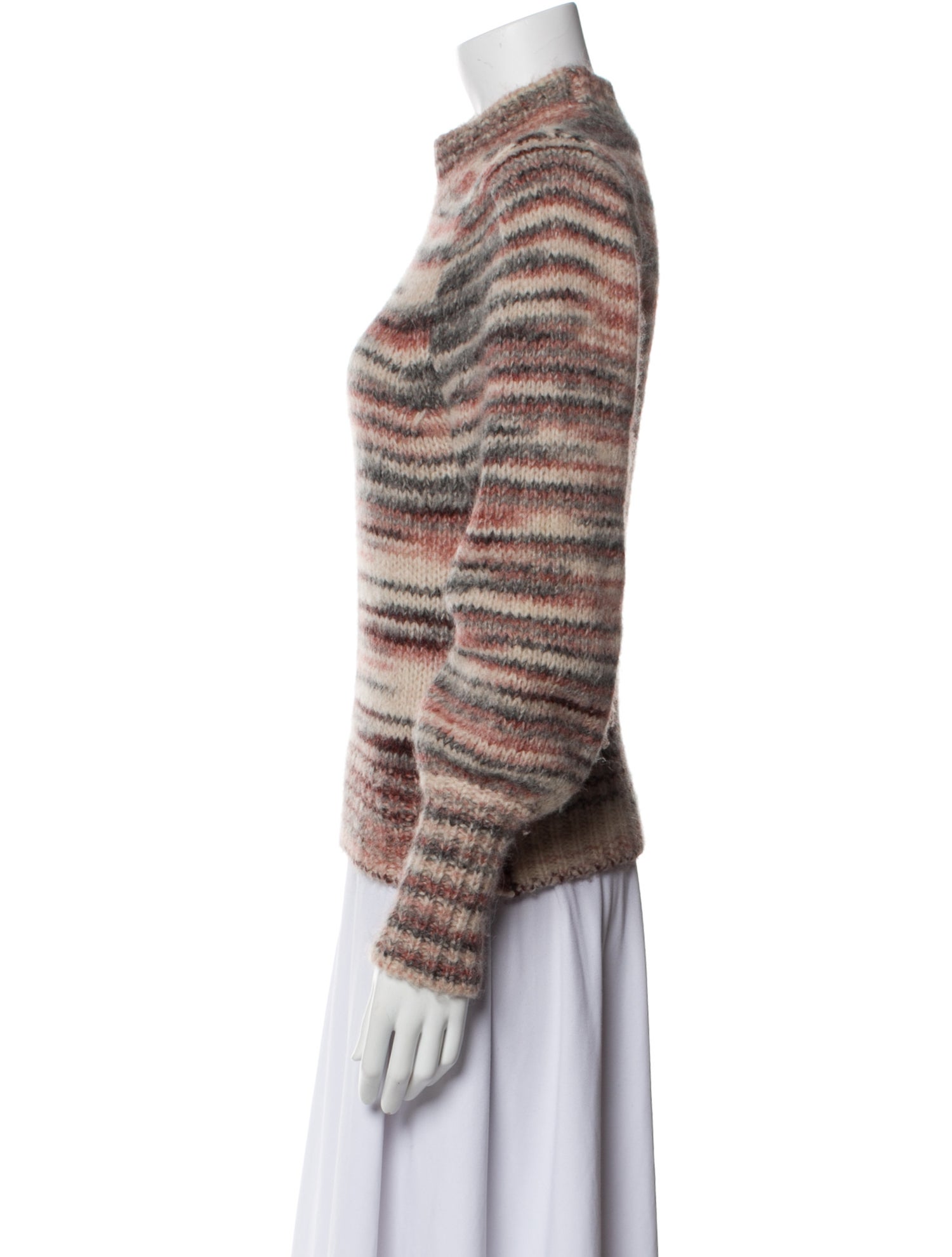 Veronica Beard Alpaca Striped Sweater