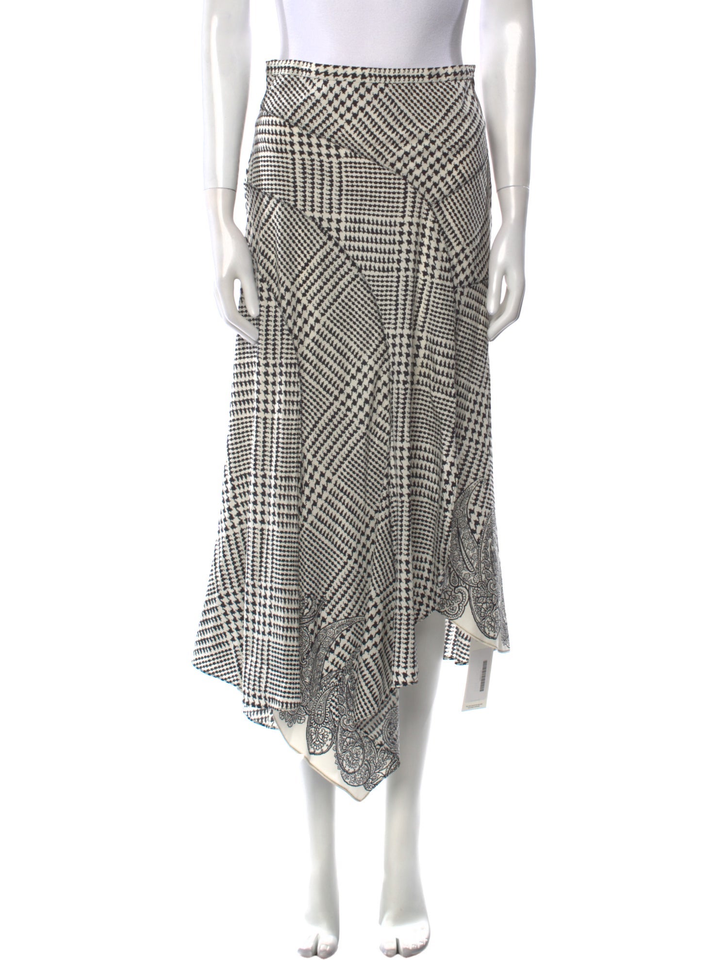 Veronica Beard Silk Midi Length Skirt