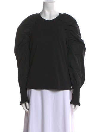 Veronica Beard Crew Neck Long Sleeve Sweatshirt