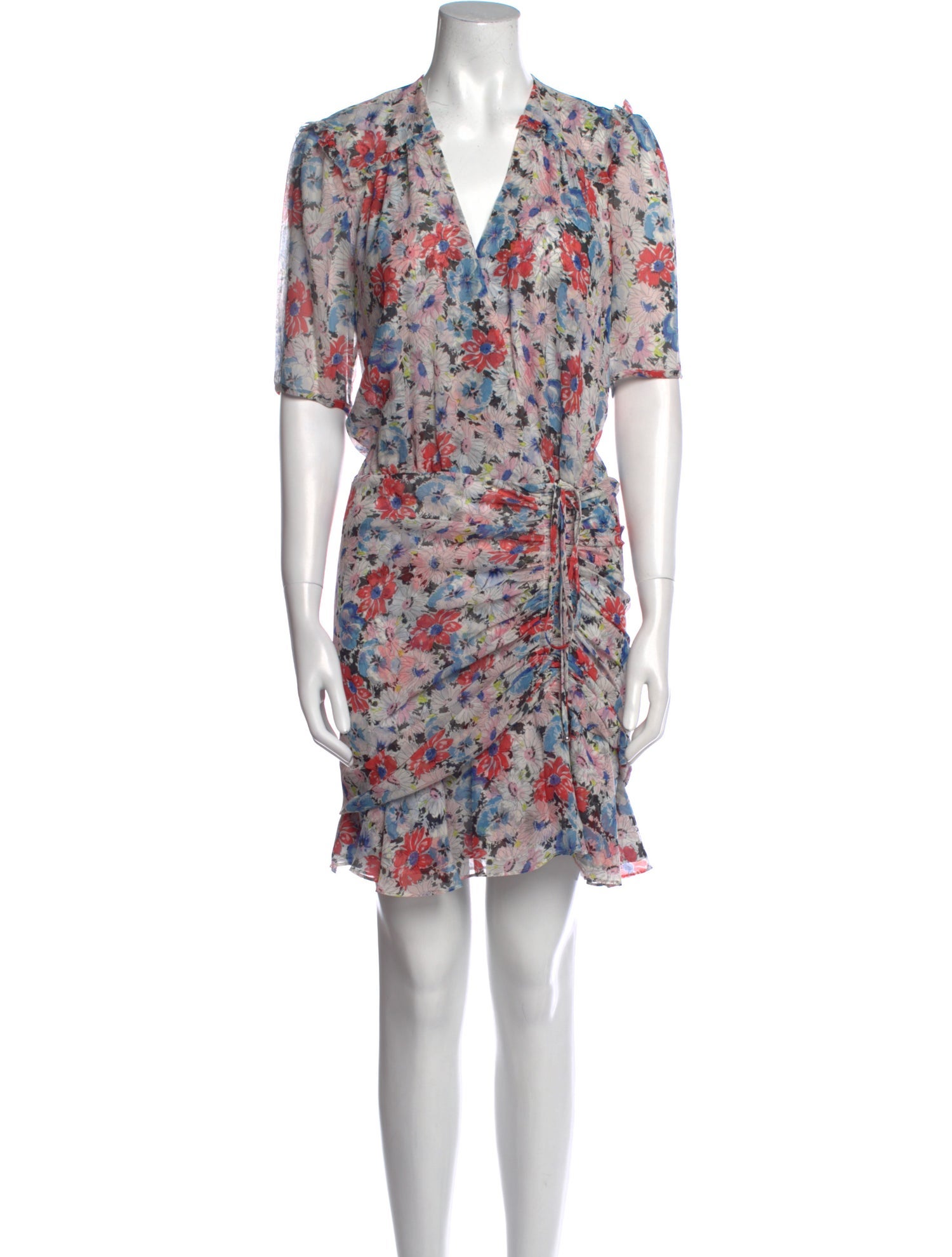 Veronica Beard Silk Knee-Length Dress