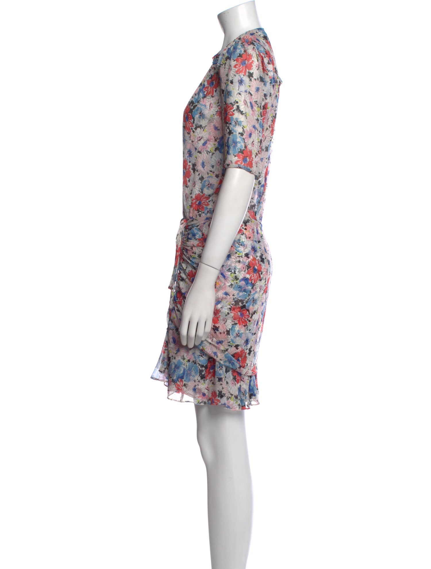 Veronica Beard Silk Knee-Length Dress