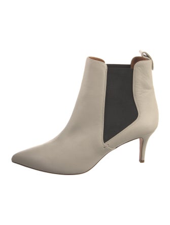 Veronica Beard Leather Chelsea Boots