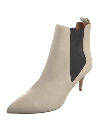 Veronica Beard Leather Chelsea Boots