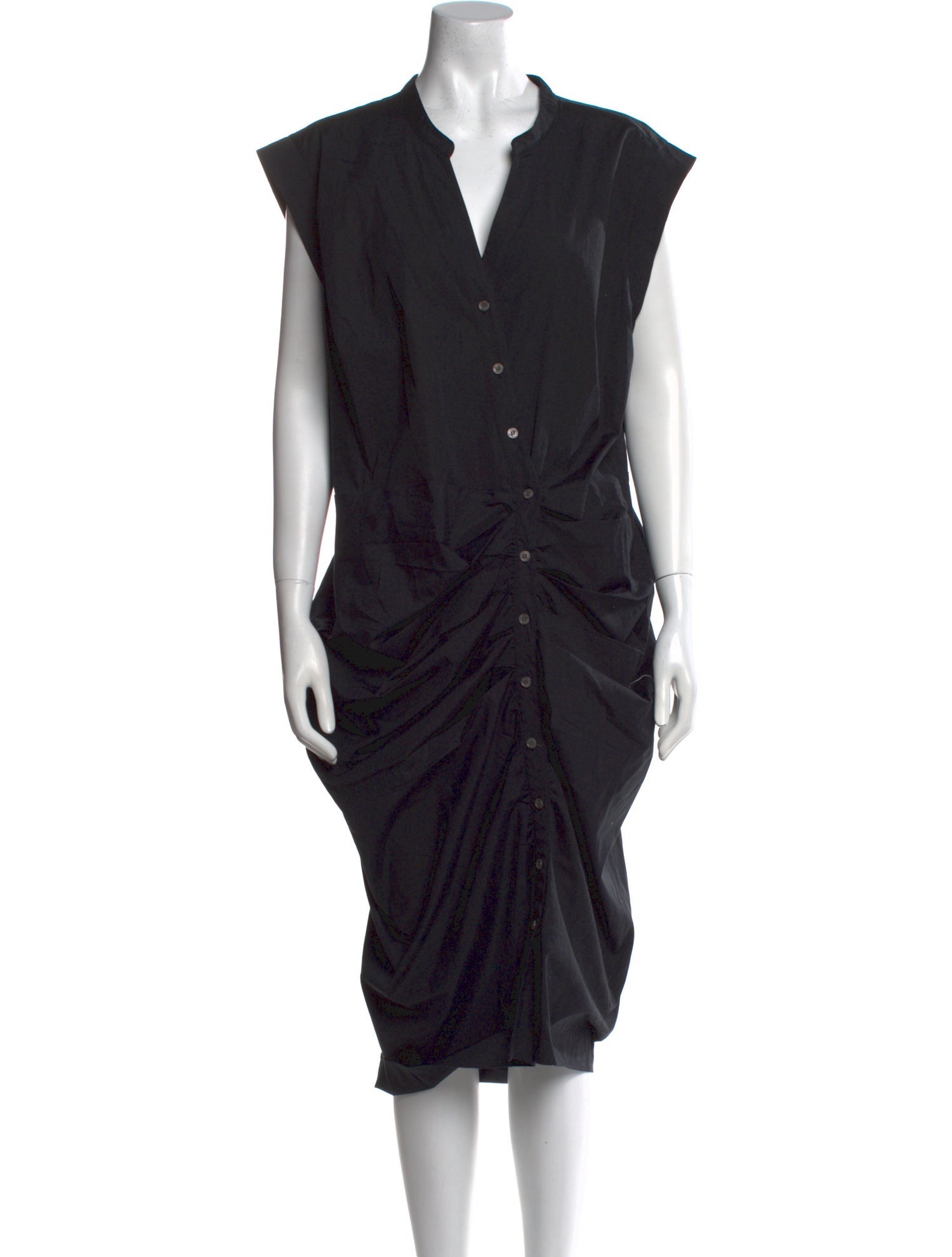 Veronica Beard V-Neck Midi Length Dress