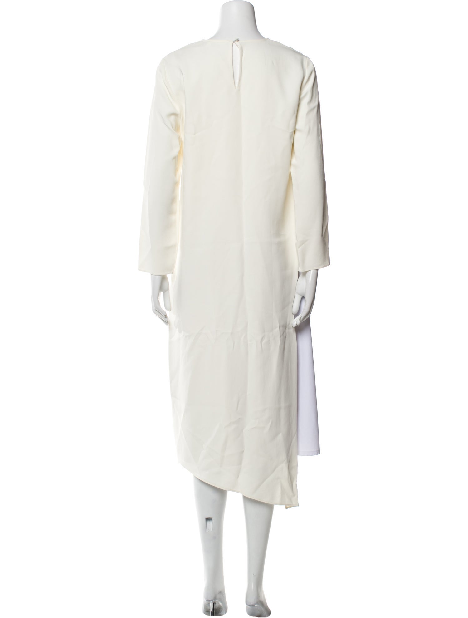 Veronica Beard Strapless Long Sleeve Crop Top