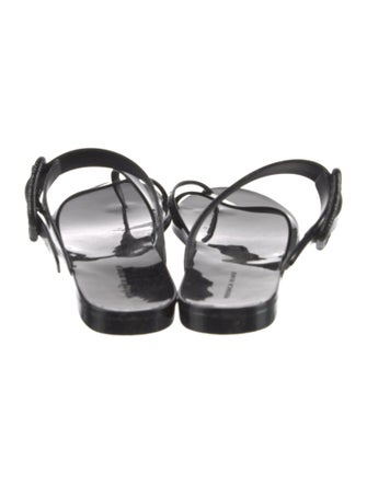 Veronica Beard Rubber Printed Slingback Sandals